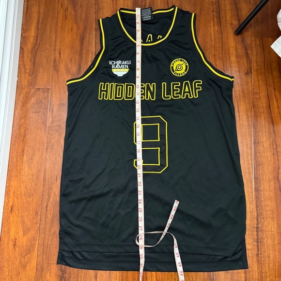 Naruto Shippuden Hidden Leaf Uzumaki Basketball Jersey Size Small - Picture 7 of 7
